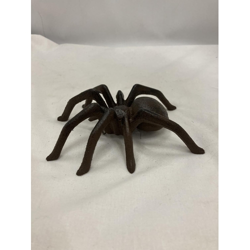 211 - A CAST METAL MODEL OF A SPIDER