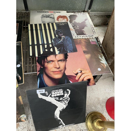 1615 - SIX DAVID BOWIE LP RECORDS