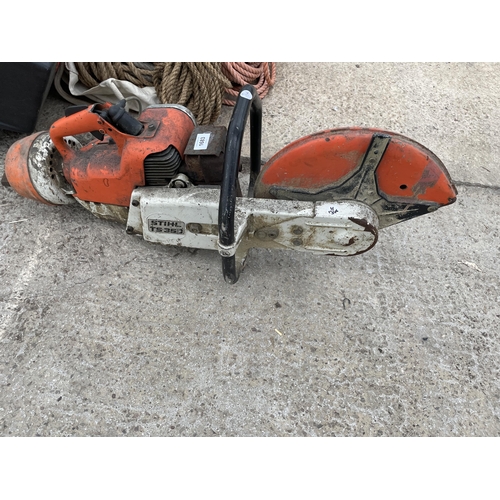 1683 - A STIHL TS350 STONE CUTTER