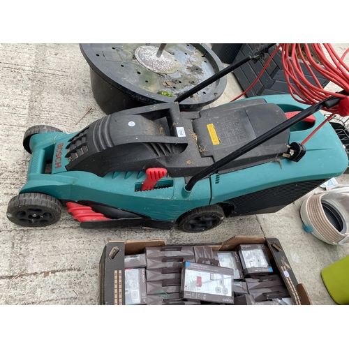 1700 - AN ELECTRIC BOSCH ROTAK 34 LAWN MOWER