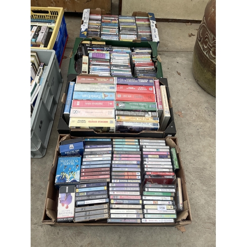 1739 - FOUR BOXES OF VARIOUS CASSETTES