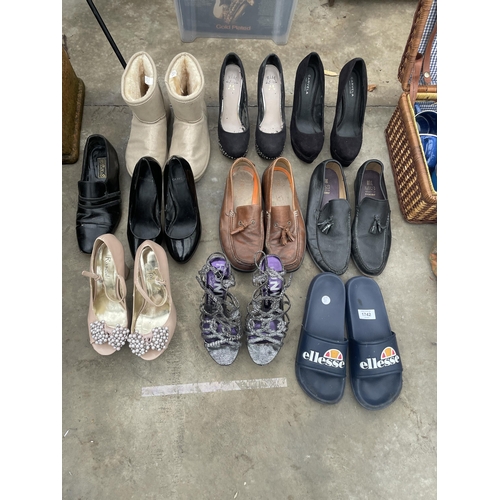 AN ASSORTMENT OF MENS AND LADIES FOOTWEAR