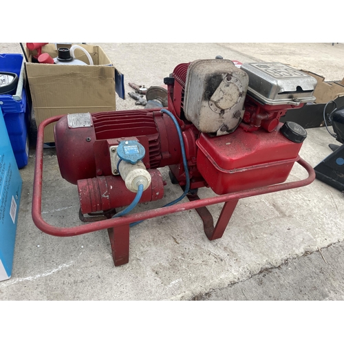 1787 - A BRIGGS AND STRATTON 5HP PETROL GENERATOR