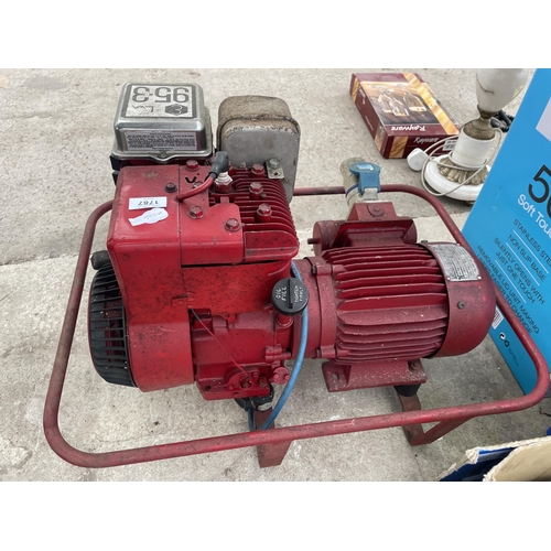 1787 - A BRIGGS AND STRATTON 5HP PETROL GENERATOR