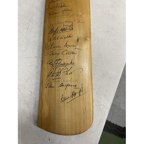 57 - A WALTER WARSOP STROKE MASTER CRICKET BAT SIGNED BY THE WEST INDIES TEAM 1969