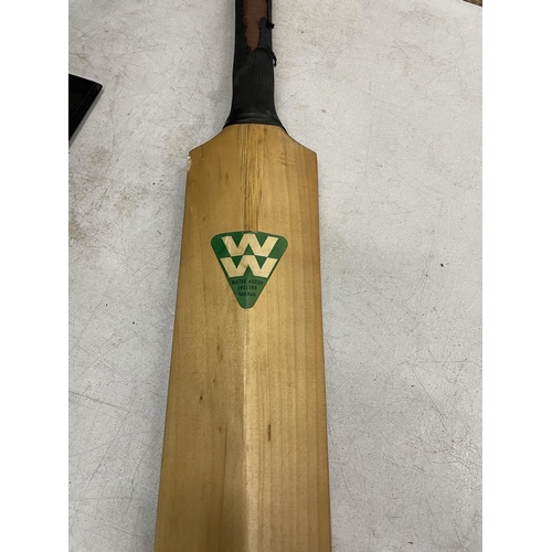 57 - A WALTER WARSOP STROKE MASTER CRICKET BAT SIGNED BY THE WEST INDIES TEAM 1969