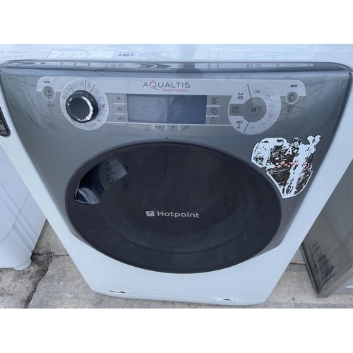 2483 - A HOTPOINT AQUALTIS WASHING MACHINE