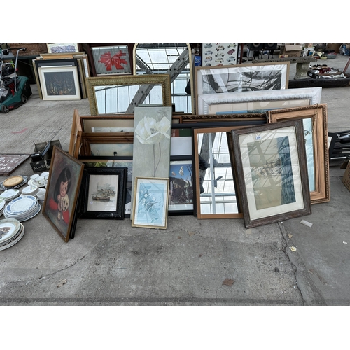 2026 - A LARGE QUANTITY OF FRAMED PRINTS AND PICTURES