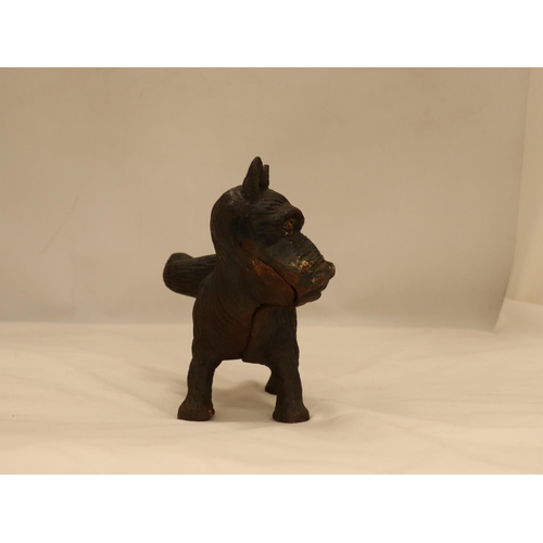 107 - A HEAVY CAST SCOTTIE DOG