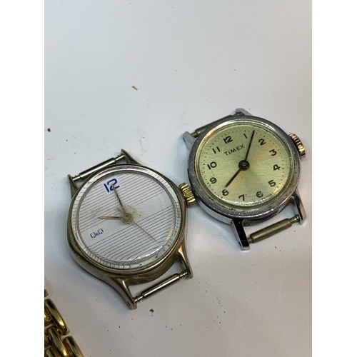 617 - SIX LADIES WATCHES TO INCLUDE A TIMEX, SEKONDA, MONTINE, ETC