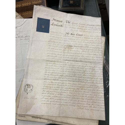 969 - A LARGE COLLECTION OF INDENTURES