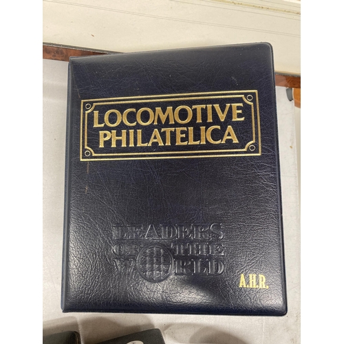 1064 - A LOCOMOTIVE PHILATELICA LEADERS OF THE WORLD REFERENCE BOOK