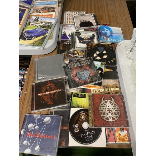 1145A - A QUANTITY OF CD'S TO INCLUDE JAMES BLUNT, FOO FIGHTERS AND VARIOUS ARTISTS