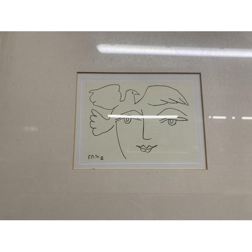 1168 - TWO FRAMED PENCIL DRAWINGS