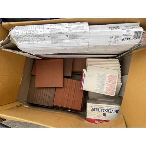 1809 - A PALLET OF VARIOUS BATHROOM/KITCHEN TILES