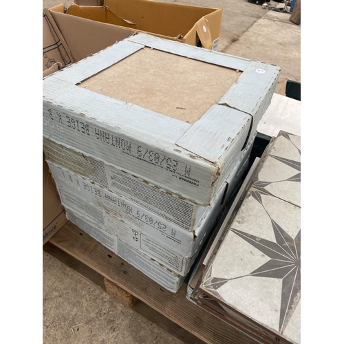 1810 - A PALLET OF VARIOUS BATHROOM/KITCHEN TILES