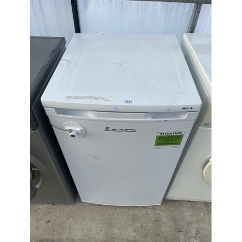 2390 - A WHITE LEC UNDERCOUNTER FREEZER