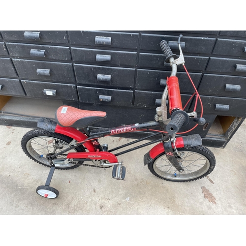 1942 - A RETRO RALEIGH BOXER CHILDS BIKE