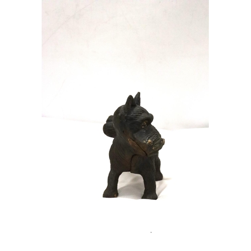 207 - A HEAVY CAST SCOTTIE DOG