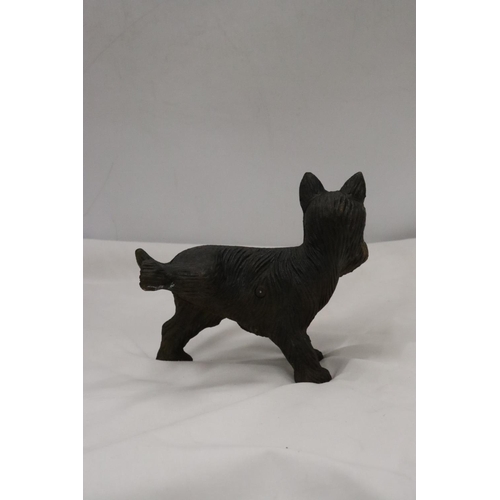 207 - A HEAVY CAST SCOTTIE DOG