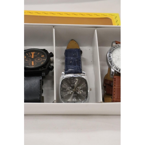 272 - FIVE ASSORTED WRISTWATCHES