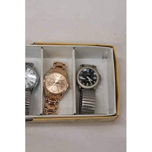 281 - FIVE ASSORTED WRISTWATCHES