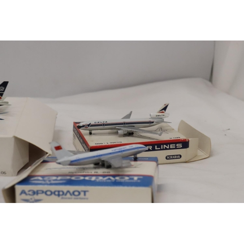 293 - FOUR BOXED MODEL AEROPLANES