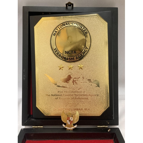 360 - A CASED REPUBLIC OF INDONESIA COUNTER TERRORISM AGENCY AWARD