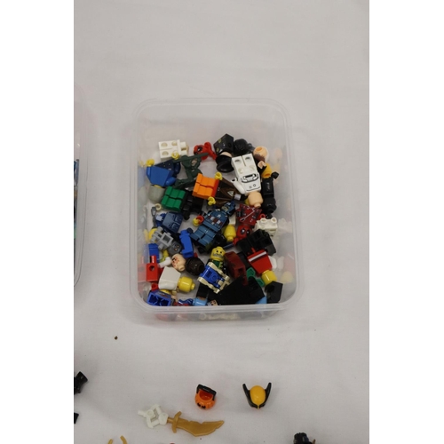 469 - A QUANTITY OF LEGO FIGURES AND OTHER SPARES