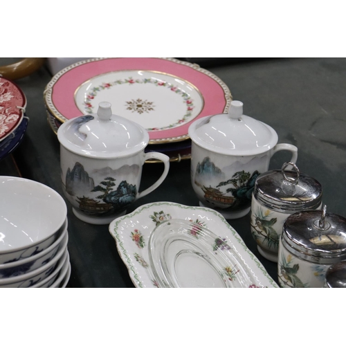 477 - VARIOUS CERAMICS TO INCLUDE ROYAL WORCESTER EGG CODDLERS.