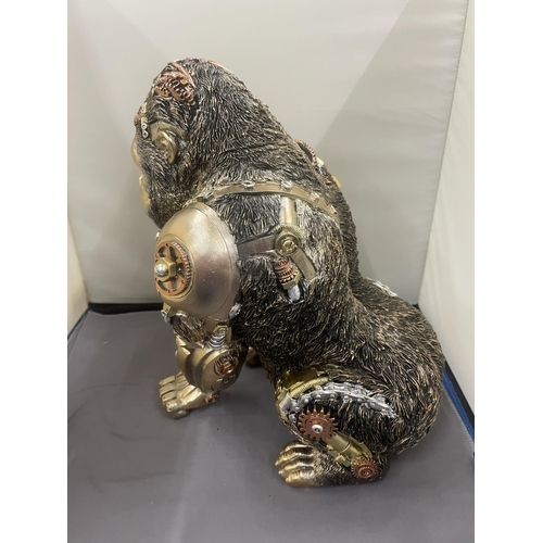 94 - A STEAM PUNK STYLE GORILLA 28CM TALL