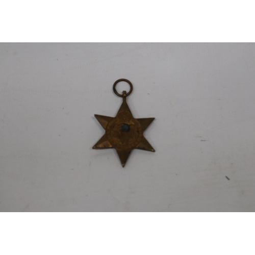 398 - A BRITISH WORLD WAR 11 STAR MEDAL