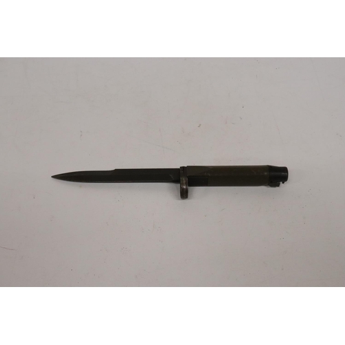 411 - A LATE 20TH CENTURY BAYONET, 16.5CM BLADE