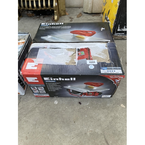 2205 - AN EINHELL ELECTRIC TILE CUTTER