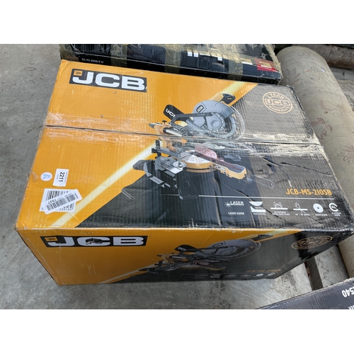 2211 - A JCB-MS-210SB COMPUND MITRE SAW