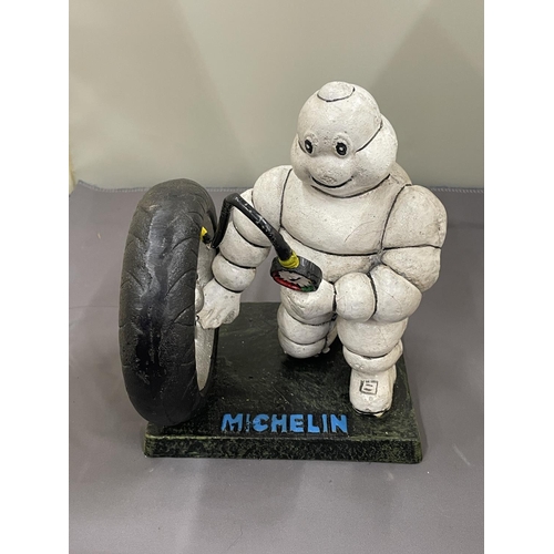 38 - A CAST MICHELIN MAN FIGURE