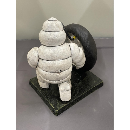 38 - A CAST MICHELIN MAN FIGURE