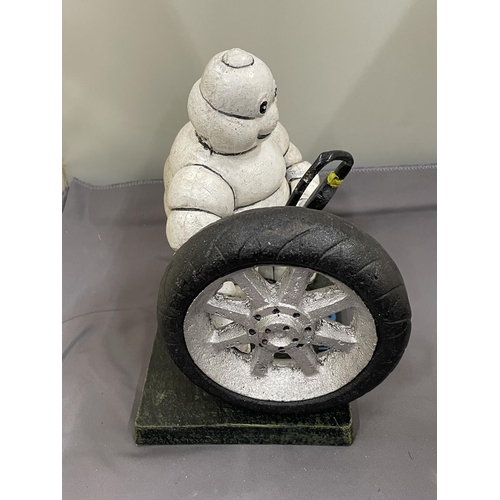 38 - A CAST MICHELIN MAN FIGURE