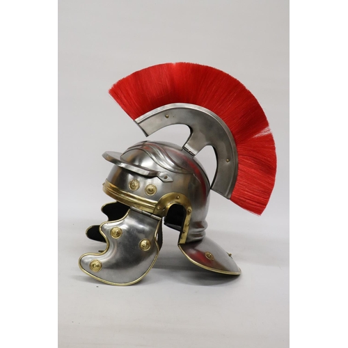 84 - A REPRODUCTION ROMAN HELMET