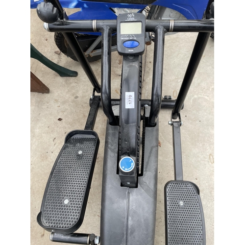 1770 - AN OPTI EXERCISE BIKE CROSS TRAINER MACHINE