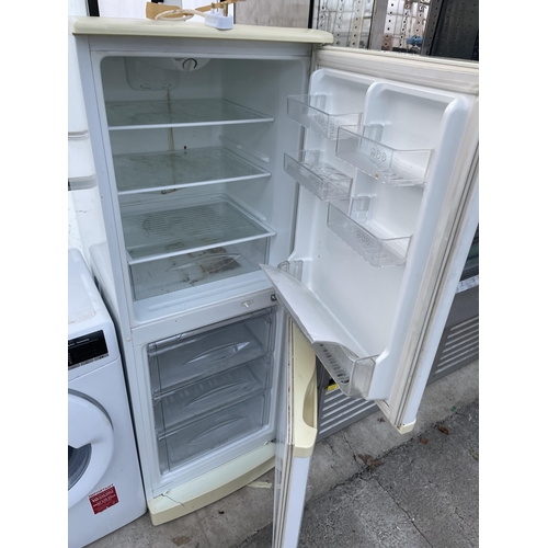 2347 - A WHITE UPRIGHT LG FRIDGE FREEZER BELIEVED IN WORKING ORDER BUT NO WARRANTY