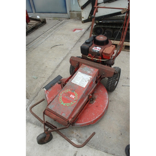 113 - CHAMPION POWER DRIVE MOWER  NO VAT