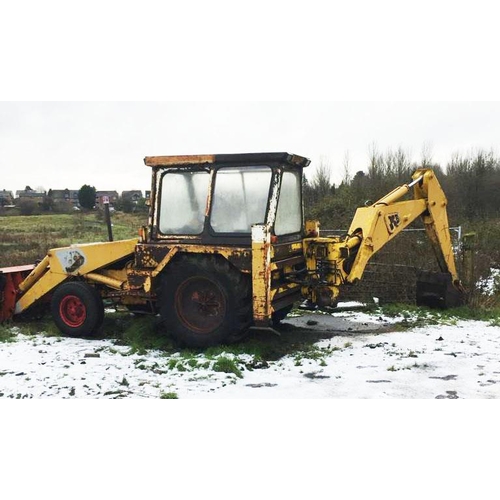 202 - JCB 3C GOOD RUNNER. LEYLAND ENGINE, ONE OF THE LAST MADE 3 GEAR LEVERS,   MOSTLY USED WITH FRONT SHO... 