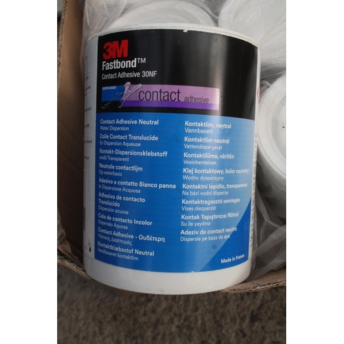 569 - 3M FAST BOND CONTACT ADHESIVE X 6  NO VAT