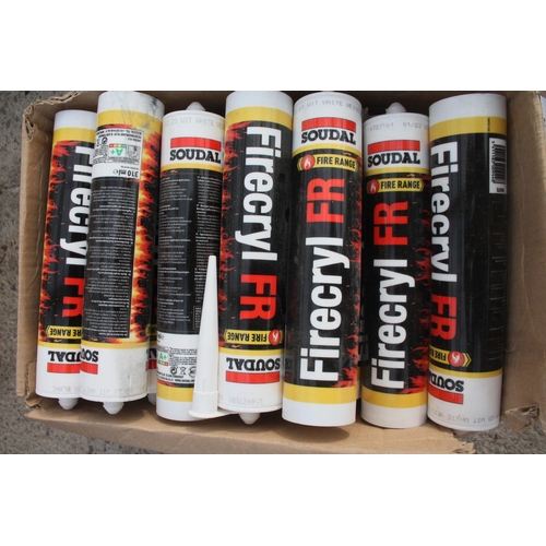 570 - 30 PLUS TUBES OF FIRECRYL (SOUDAL)  NO VAT