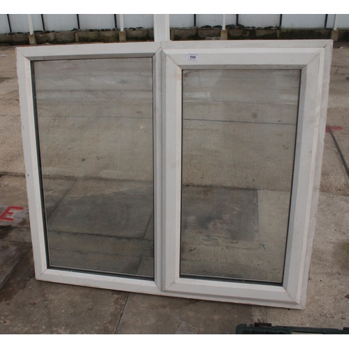 598 - A UPVC WINDOW  NO VAT