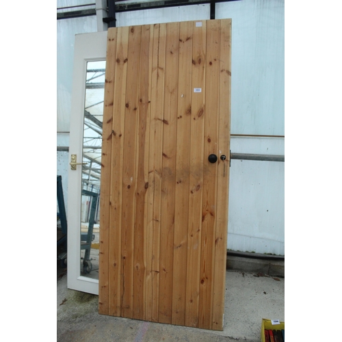 1693 - WOODEN DOOR AND MIRROR DOOR  + VAT