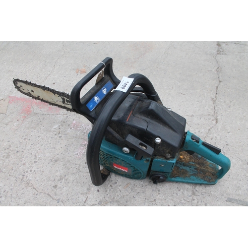 1499 - MAKITA CHAINSAW IN WORKING ORDER  NO VAT