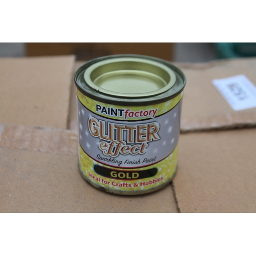 1525 - 48 GOLD GLITTER PAINT  NO  VAT