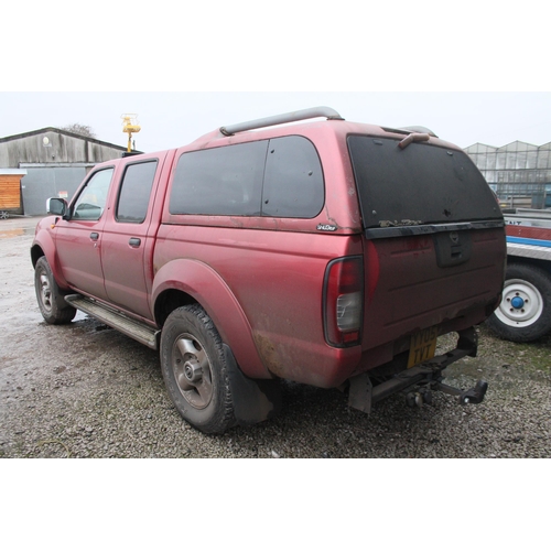 192 - NISSAN NOVARA YY05TVT FIRST REG 2005 MOT MAY 2024 APPROX 90000 MILES 2 LED LIGHT BARS ,LED SPOT LIGH... 